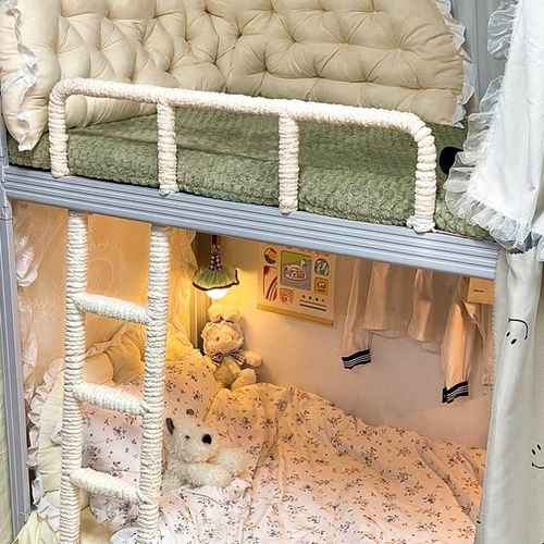 宿舍床边防撞条上下铺装饰楼梯保护套脚踏垫床围栏杆改造防护软包