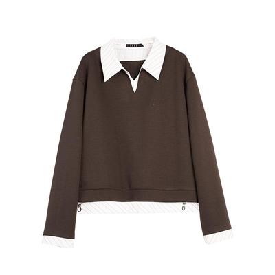 ELLE摩登时尚卫衣短裤两件套