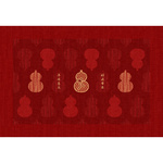 新款进门地垫入户门垫家用乔迁门口防滑垫子新年喜庆地毯红色脚垫