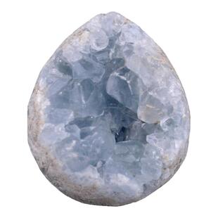 马达加斯加天然天青石原石标本蓝色水晶矿石矿物晶体奇石科普摆件