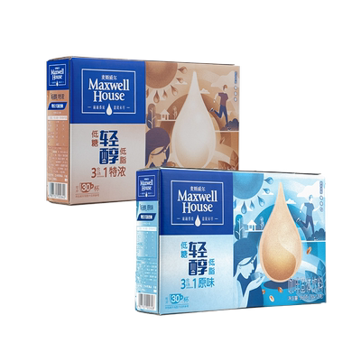 麦斯威尔奶香200条速溶咖啡粉