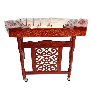 402扬琴乐器专业演奏杨琴乐器贝雕花梨木扬琴 初学 考级演出洋琴