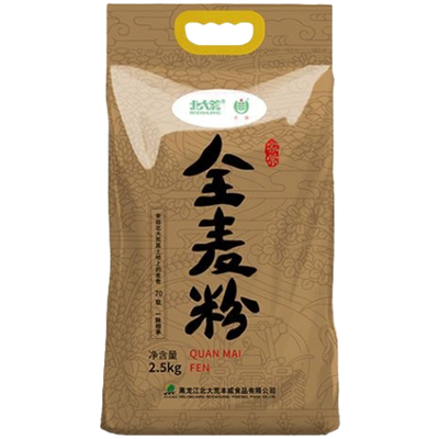 北大荒全麦面粉东北产中筋