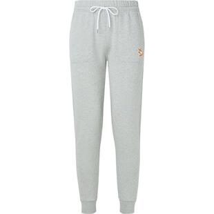 【618狂欢】Maison Kitsune 男士锥形品牌标志贴花棉质运动裤