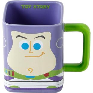 川岛屋巴斯光年水杯陶瓷马克杯家用创意情侣咖啡杯子男生生日礼物