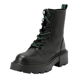 星期六炸街马丁靴女冬季新款短靴甜酷风厚底齿轮皮靴子SS24116468