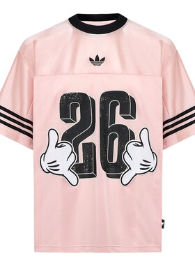 adidas阿迪达斯三叶草迪士尼联名T恤