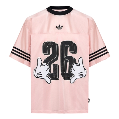 adidas阿迪达斯三叶草迪士尼联名T恤