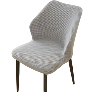 2025高级万能通用餐桌椅子套罩全包保护坐垫靠背一体扇弧形板凳座