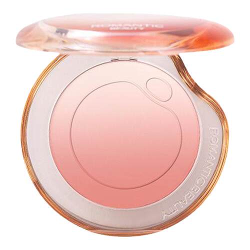 romantic beauty罗小曼气泡腮红膏渐变女自然高光修容盘胭脂腮