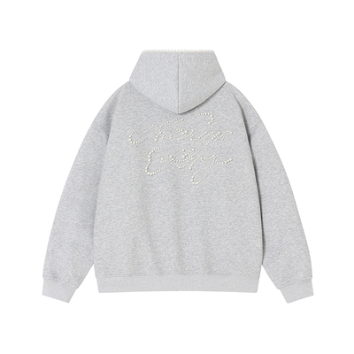 FORNINES手工钉珠开衫卫衣