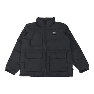 VANS范斯新款男子舒适羽绒夹克运动休闲百搭时尚外套VN000H22BLK