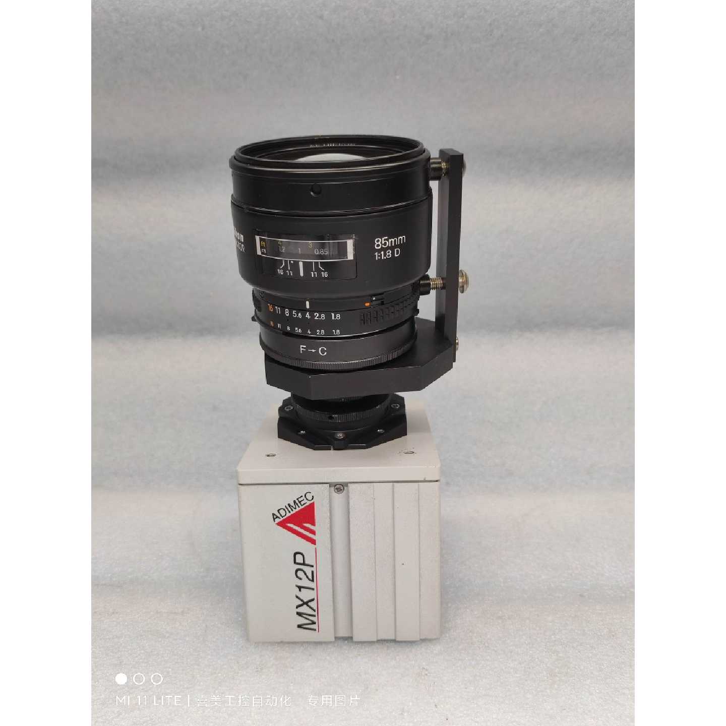 议价Nikon/尼康 AF NIKKOR 85mm 1:1.8D镜头ADIMEC MX12P/2X43 相