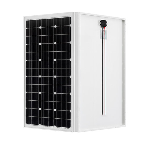 HOT包邮单晶太阳能电池板18V30W单晶50W100W充12V电瓶充电