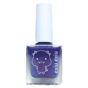 exiu呃咻指甲油温变磁性爆裂白纯黑爆闪亮片血液奏鸣曲撒旦降世