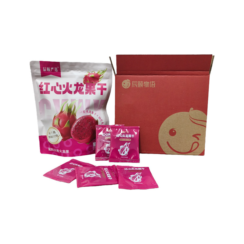 辰颐物语红心火龙果干140g/袋休闲零食水果干