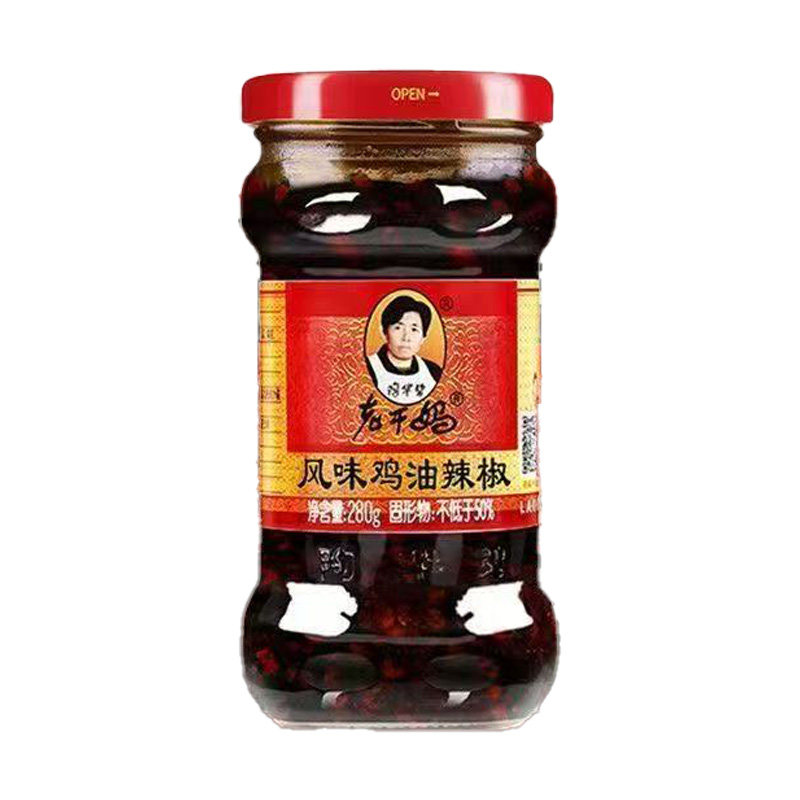 老干妈风味鸡油辣椒酱瓶装下饭酱