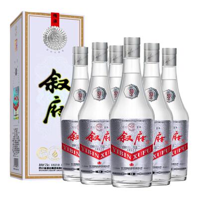 叙府传承浓香型白酒52度整箱6瓶