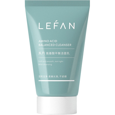 乐凡益生菌洗面奶温和氨基酸深层