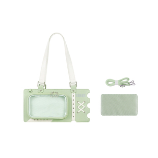 【菲林时刻】肥啾啾原创日系小食量痛包日常透明少女包镭射票百搭