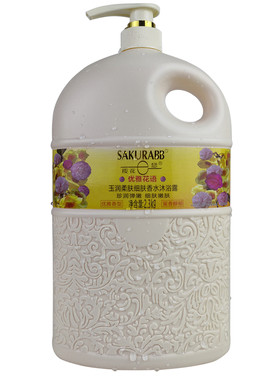 樱花e恋沐浴露大桶家庭装清爽乳