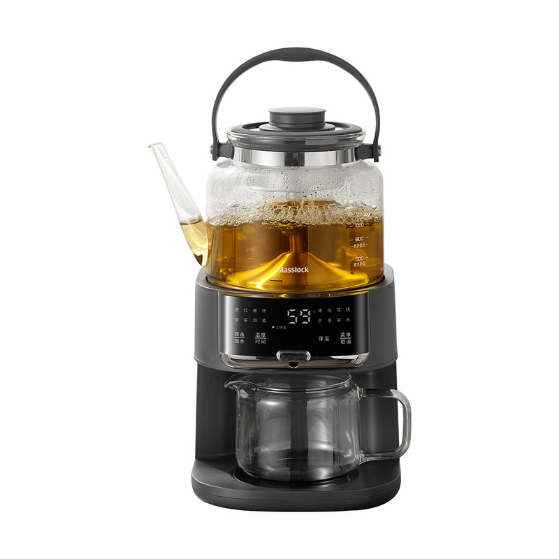glasslock盖朗纯钛发热盘煮茶器