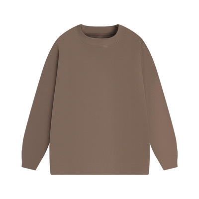 德绒打底衫男士2025新款秋冬加绒加厚保暖长袖t恤纯色内搭上衣