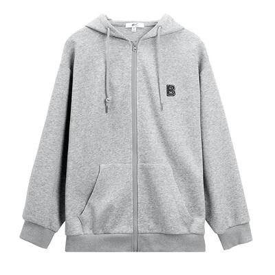 回力卫衣外套女款连帽拉链上衣