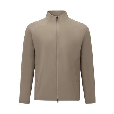 DESCENTE迪桑特TRAINING系列男士防水透湿抓绒保暖针织运动上衣