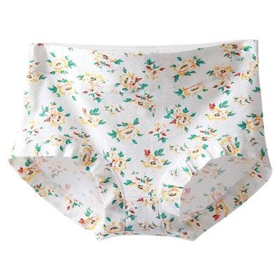 【妈妈内裤】中高腰大码花色裤头