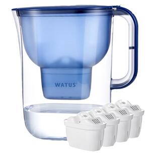 德国WATUS过滤水壶净水器家用非直饮自来水滤芯适用于碧然德BRITA