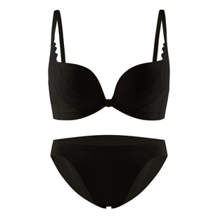 内衣女小胸聚拢显大上托前扣性感美背2025年无钢圈平胸专用文胸