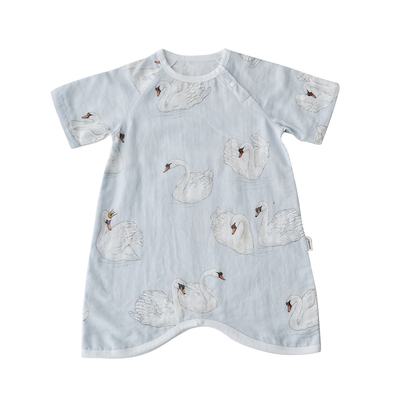 OakFamily凉风纱纯棉一体式睡袋