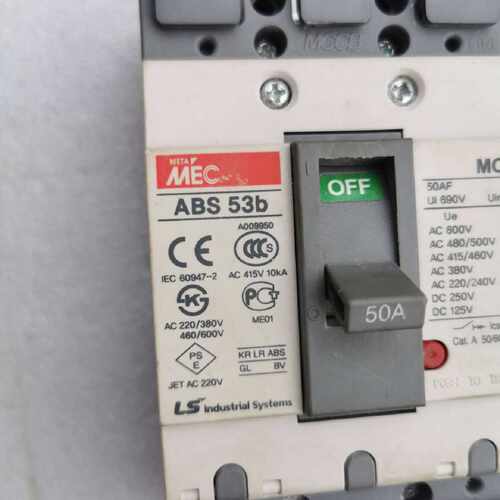 议价进口LS产电塑壳断路器三相断路器ABS53b50可维修