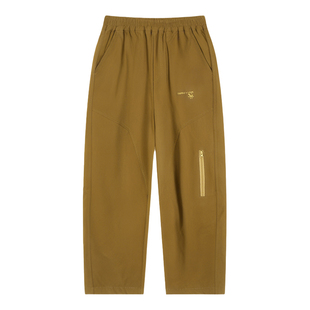 EBAER男童加绒裤子2026马年新年款儿童红色拜年服女童加厚休闲裤