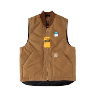 阿瞳牛社 Carhartt卡哈特美式重磅帆布保暖工装马甲男背心外套V01