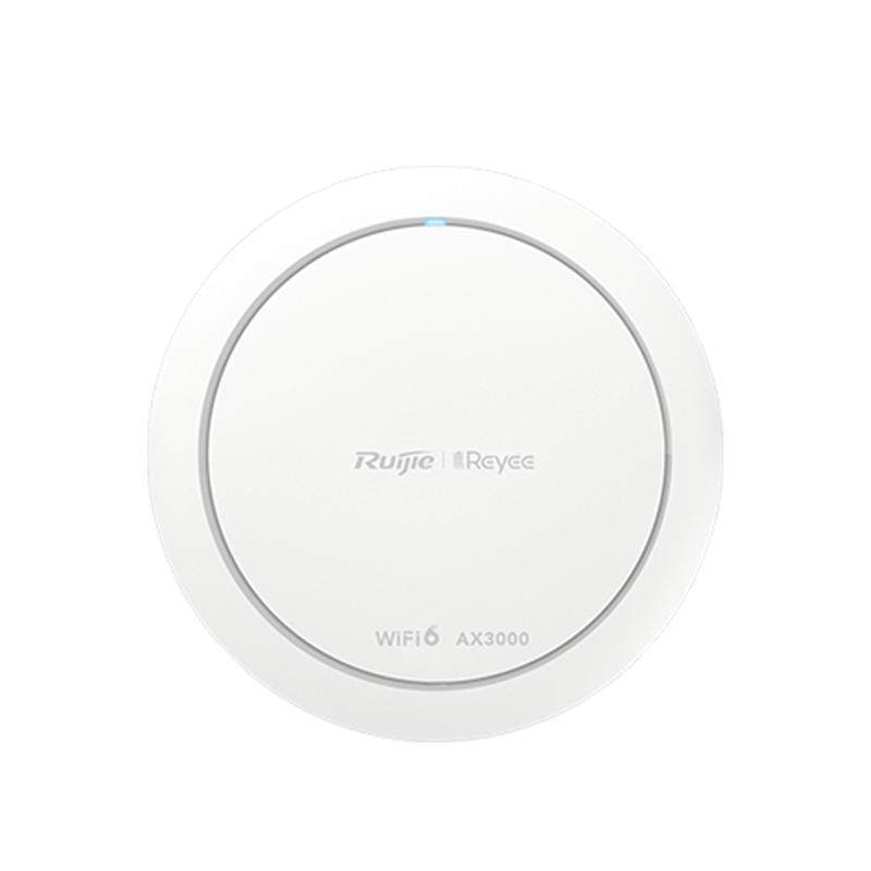 锐捷睿易全屋WiFi覆盖网关POE路由器AC一体机无线吸顶AP套装RG-EAP262E  WiFi6千兆AX3000高速大户型别墅商用