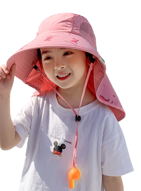 防晒防紫外线遮阳太阳儿童帽子