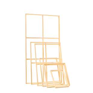 油画画框内框榫卯大尺寸定制木条加厚工笔绷绢框定做油画内框条松木数字油画内框油画框丙烯无框画木框实木