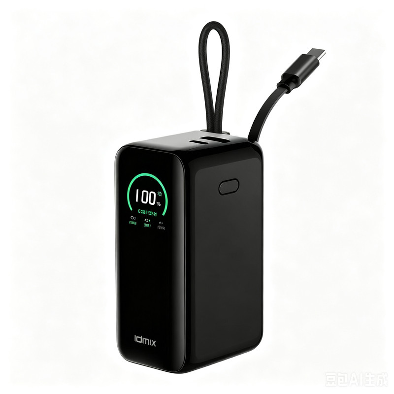 PD45W伸缩线1万毫安充电宝