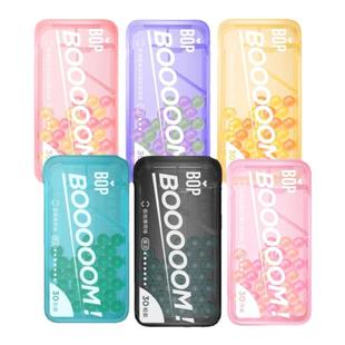 BOP波普口香爆珠丸清新口气白桃双味薄荷持久男女生约会亲吻便捷