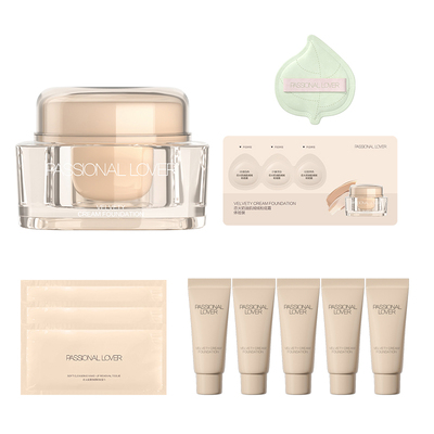 【新年礼物】PL蹭不掉粉霜油皮粉底液看不见粉霜干皮遮瑕持久持妆