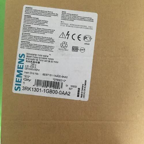 议价原装正品西门子ET200S DS1-x 电机启动器3RK1301-1GB00-0AA2