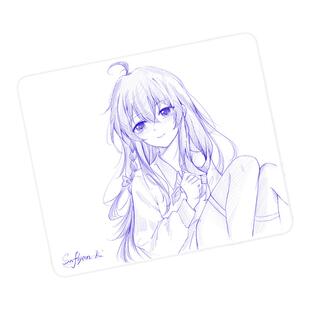 赛飞燕【星遥】二次元线稿电竞鼠标垫防水中性面fps游戏CS2三角洲