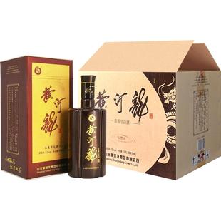 黄河龙52度黄盒整箱6瓶 国标浓香型 纯粮食固态发酵 山东淄博特产