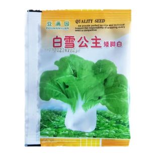 白雪公主矮脚白种子小白菜籽高产春夏秋季四季播浓绿柄肥厚口感佳