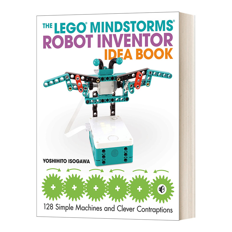 英文原版 The LEGO MINDSTORMS Robot Inventor Idea Book 乐高头脑风暴机器人发明家构思书 乐高技术 英文版 进口英语原版书籍