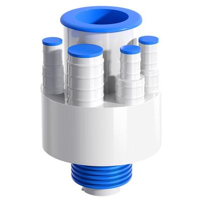 厨房下水管三头通多功能防臭神器