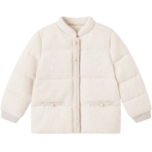 【高定系列】英氏童装儿童羽绒外套冬季季女童长袖保暖羽绒服新款