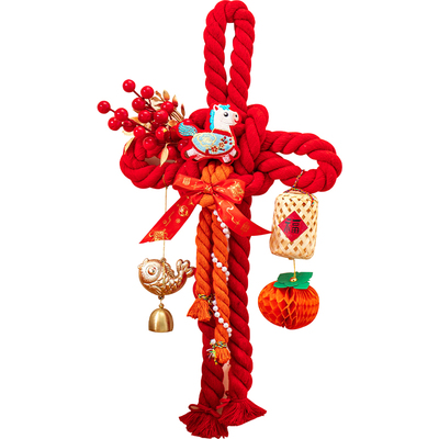 2026马年新年万字结挂件春节装饰